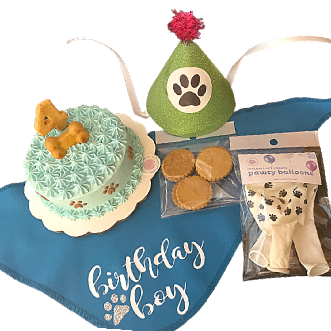 Pawty Pack Cake Redondo Decoración de Color