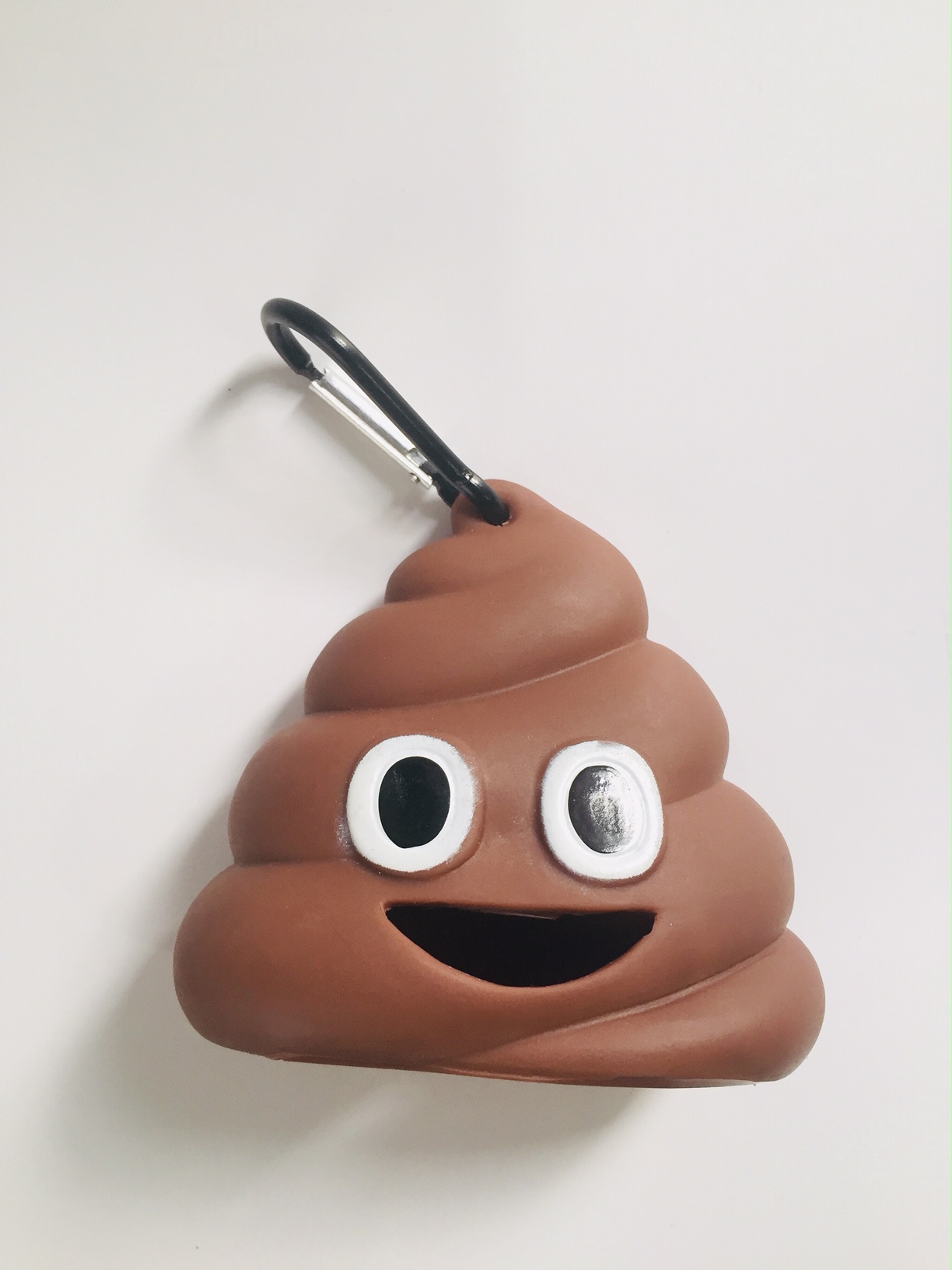 Porta bolsas desechos Poop Emoji