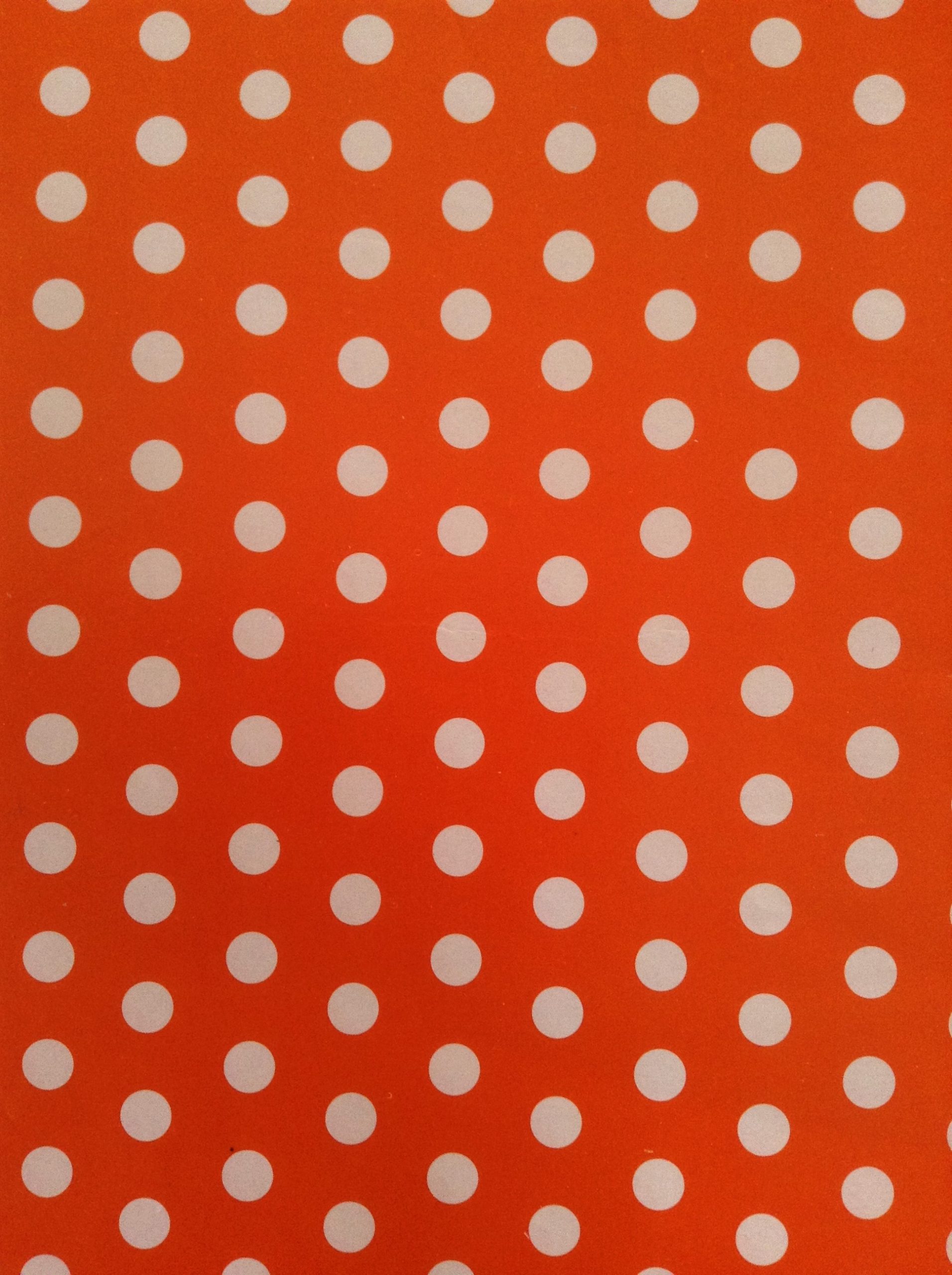 Opción Polka anaranjado